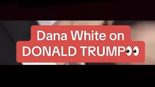 Dana White Talks About Donald Trump