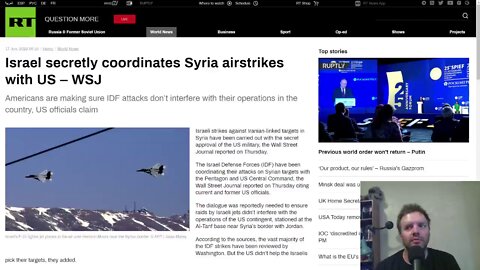 Israel secretly coordinates Syria airstrikes with US