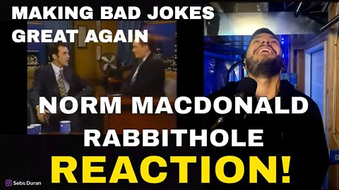 Norm Macdonald Disabled Pig Joke (Reaction!) | Making "bad" jokes HILARIOUS