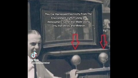 Car Powered By Electricity Gathered From The Air - 1921