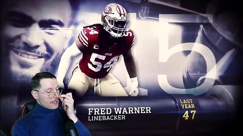 Rugby Player Reacts to FRED WARNER (LB, 49ers) #15 The Top 100 NFL Players of 2023