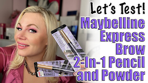 Maybelline Express Brow 2 in 1 Pencil and Powder Review | Code Jessica10 saves you Money @ Vendors