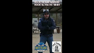 ROCK ISLAND ARMORY ROCK ULTRA HC 10MM SHORT!🔥🔥 #short #shortvideo #shooting #10mm