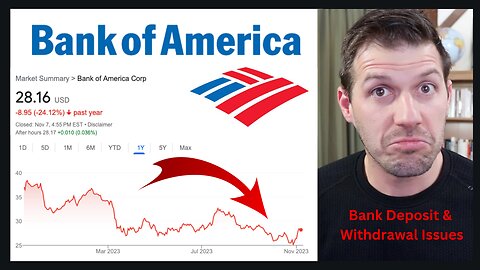 More Bank Deposit AND Withdrawal Issues (closings)