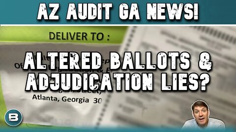 BREAKING NEWS! ARIZONA AUDIT | GA ELECTION INVESTIGATION REVEALS ALTERED BALLOTS?