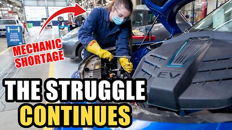 Mechanic Shortage Will Worsen Due To EV Mandate