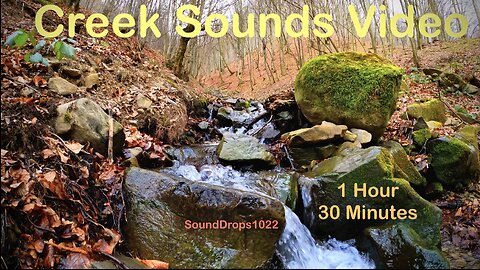 1 Hour 30 Minutes of Fall Creek Meditation