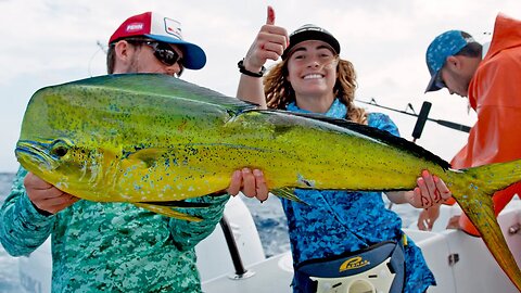 Fishing for Dolphin, Barracuda & Kingfish in Belize