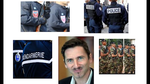 Rémi Daillet Wiedemann Appel au force de l’ordre, Gendarmes, Policiers et Militaires