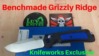 Benchmade Grizzly Ridge Knifeworks Exclusive