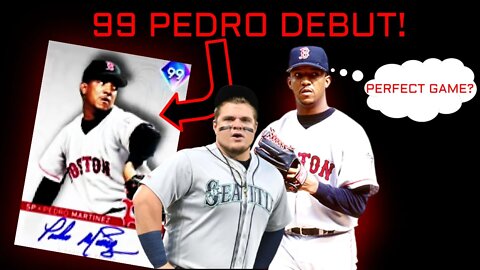 99 PEDRO MARTINEZ DEBUT! CRAZY PITCHING DUEL | MLB The Show 21