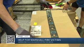 Denver7 Gives helps A Precious Child restock distribution center for Marshall Fire victims