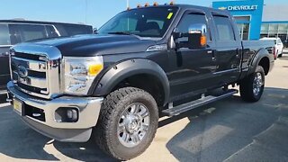 2013 FORD F-350 SUPER DUTY LARIAT #B12384 (Start up)