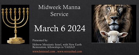 March 6 Midweek Manna