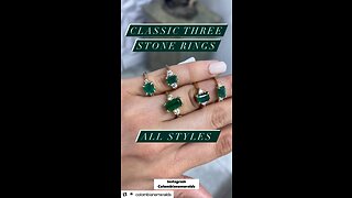 Classic and personalized Types of emerald Engagement Rings - Shop Engagement Rings By Style