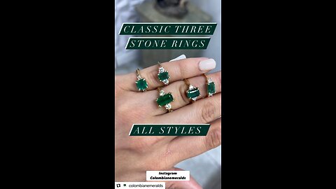 Classic and personalized Types of emerald Engagement Rings - Shop Engagement Rings By Style