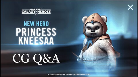CG Q&A regarding Princess Kneesaa