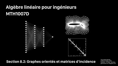 Section 8.2: Graphes orientés et matrices d'incidence