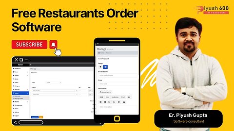 Free Download Restaurants Management Order Software