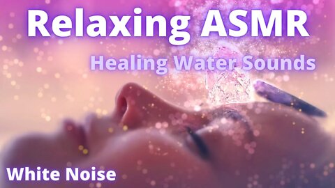 Relaxing ASMR: Gentle Lapping Water Over Stone Sounds for Sleep and Anxiety Relief.