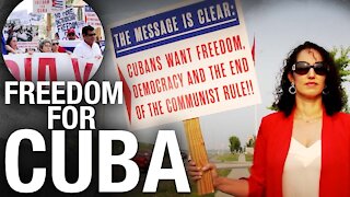 Cuban protesters call for end of Communist regime (and mainstream media lies about it)