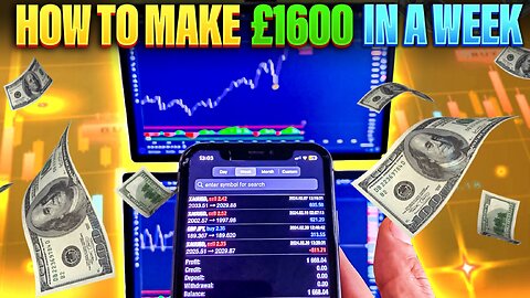 HOW TO MAKE £1600 IN A WEEK TRADING FOREX - AbandzFX