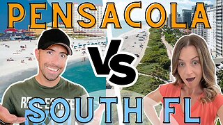 Reasons to Choose PENSACOLA instead of SOUTH FLORIDA