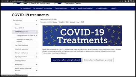 Health officials urge Coloradans to consider COVID-19 treatments, medications amid rise in cases