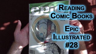 Reading Comic Books: Epic Illustrated #28, Cerebus/Dune/2010, Sienkiewicz/Sim, Marvel, 1985 [ASMR]