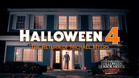 Halloween 4 The Return of Michael Myers Halloween Horror Nights Universal Studios Hollywood (2021)