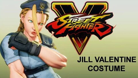 Jill Valentine Costume - Street Fighter V Cammy Gameplay (PS4)