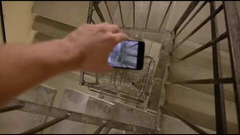 Dropping an iPhone XS Down Crazy Spiral Staircase 300 Feet - Will It Survive?