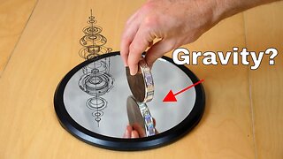 Gravity-Defying Coin Takes 2 Minutes to Tip Over-Euler's Disk