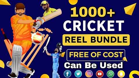 Ultimate 1000+ Cricket Reel Bundles | Trending Cricket Reel Bundles | Virat Kholi Reel Bundles