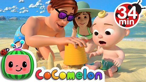 Beach Song | More Nursery Rhymes | CoComelon | Kids Cartoon Songs 2023