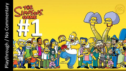 The Simpsons Game (Part 1) playthrough