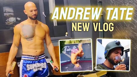 Andrew Tate Goes CRAZY In His NEW Vlog