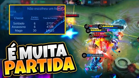 ELE TEM 14K DE PARTIDAS SÓ COM UMA CLASSE | MOBILE LEGENDS