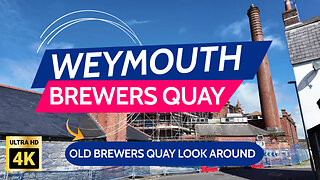 WOW! This Place Is AMAZING Weymouth UK Historic Old Brewers Quay - And Brewery