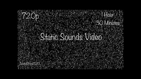 Best Nap Of Life With 1 Hour 30 Minutes Of Static Sounds