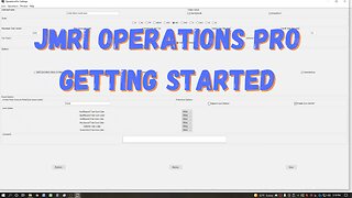 JMRI Operations Pro - Basic Setup (Part 1)