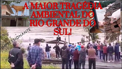 Catástrofe Climática no Rio Grande do Sul, Imagens da Maior Tragédia Ambiental do Estado!