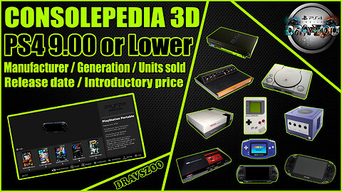 PS4 CONSOLEPEDIA 3D Review + Video | All information about retro consoles | PS4 9.00 or Lower!