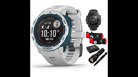 Garmin Instinct Solar Tactical, Solar-Powered Rugged Outdoor Smartwatch with Tactical Features,...