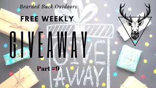Free Weekly Giveaway # 9 (Bearded Buck Outdoors)