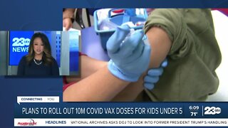 Plans to roll out 10M COVID vaccine doses for kids under 5