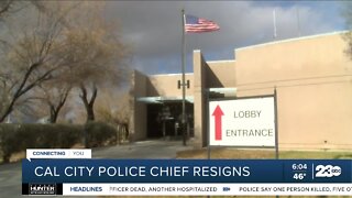 California City Police chief resigns