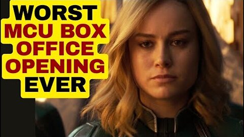 THE MARVELS HAS WORST MCU BOX OFFICE OPENING EVER