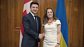 "Freezing Loving" Freeland’s plan for fighting inflation? Duh, supporting Ukraine stupid!