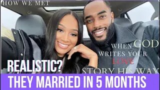 REACTING TO We met, got engaged and married in 5 months (Part 1) | Debate For Love